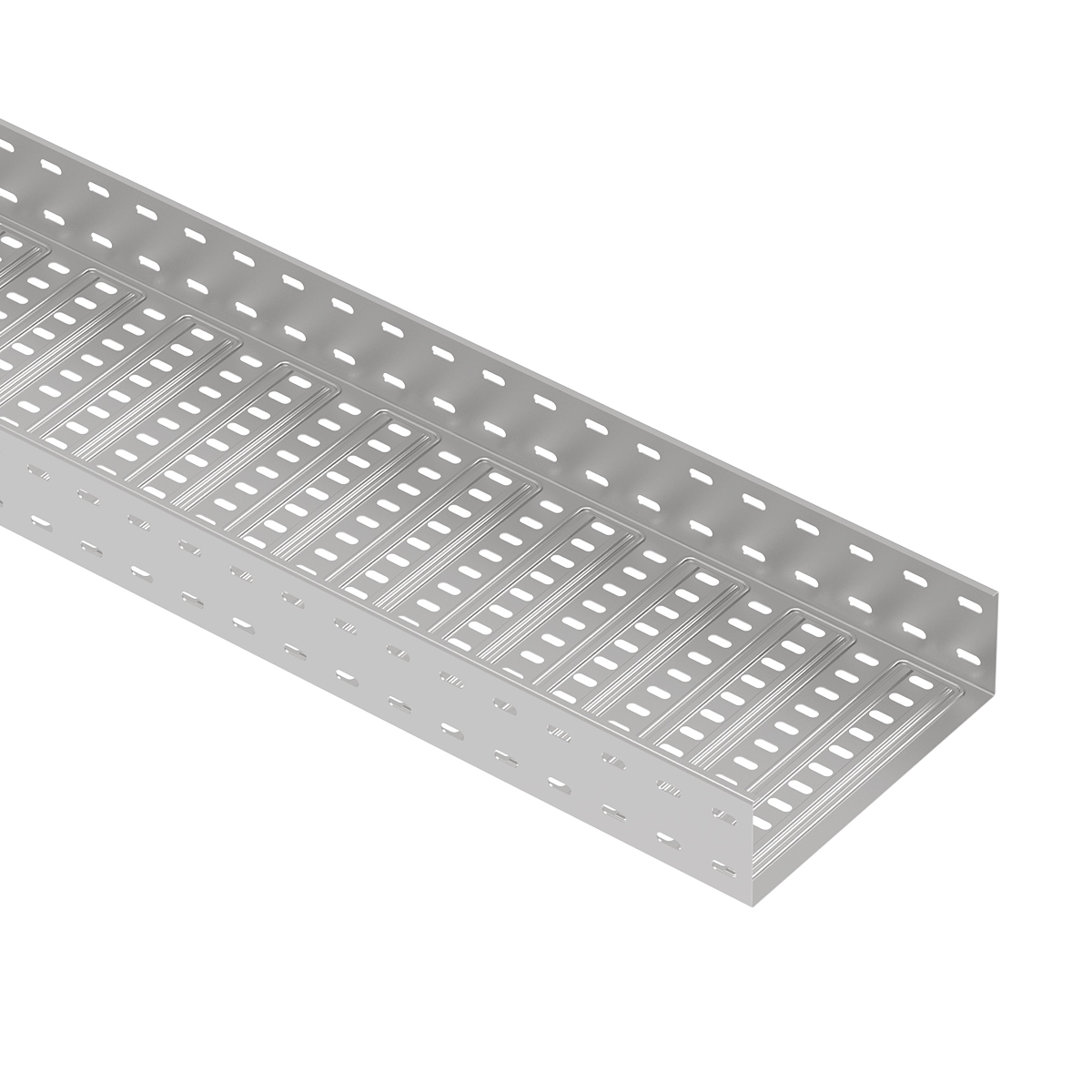 Heavy duty perforated cable tray