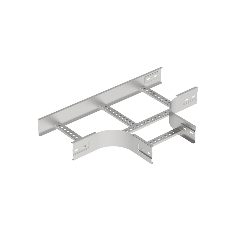 Heavy-duty steel cable ladder Tee